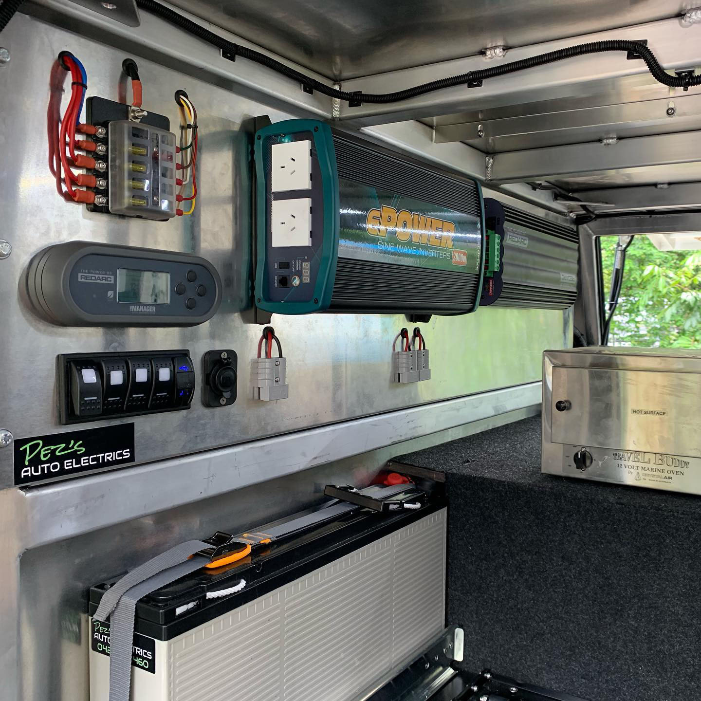 Image of custom auto electrical fitout